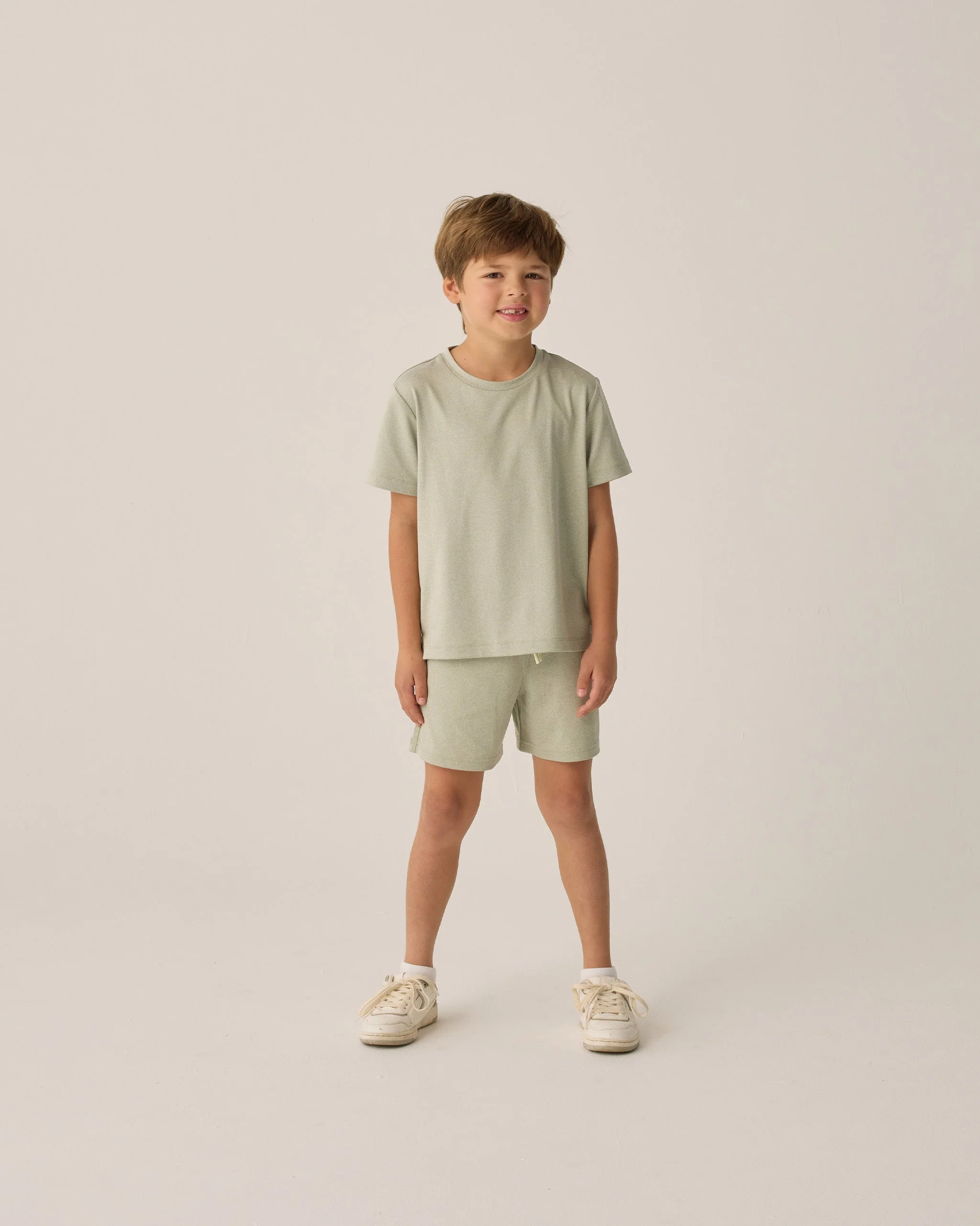 Cove Essential Tee || Heathered Sage - Image 4