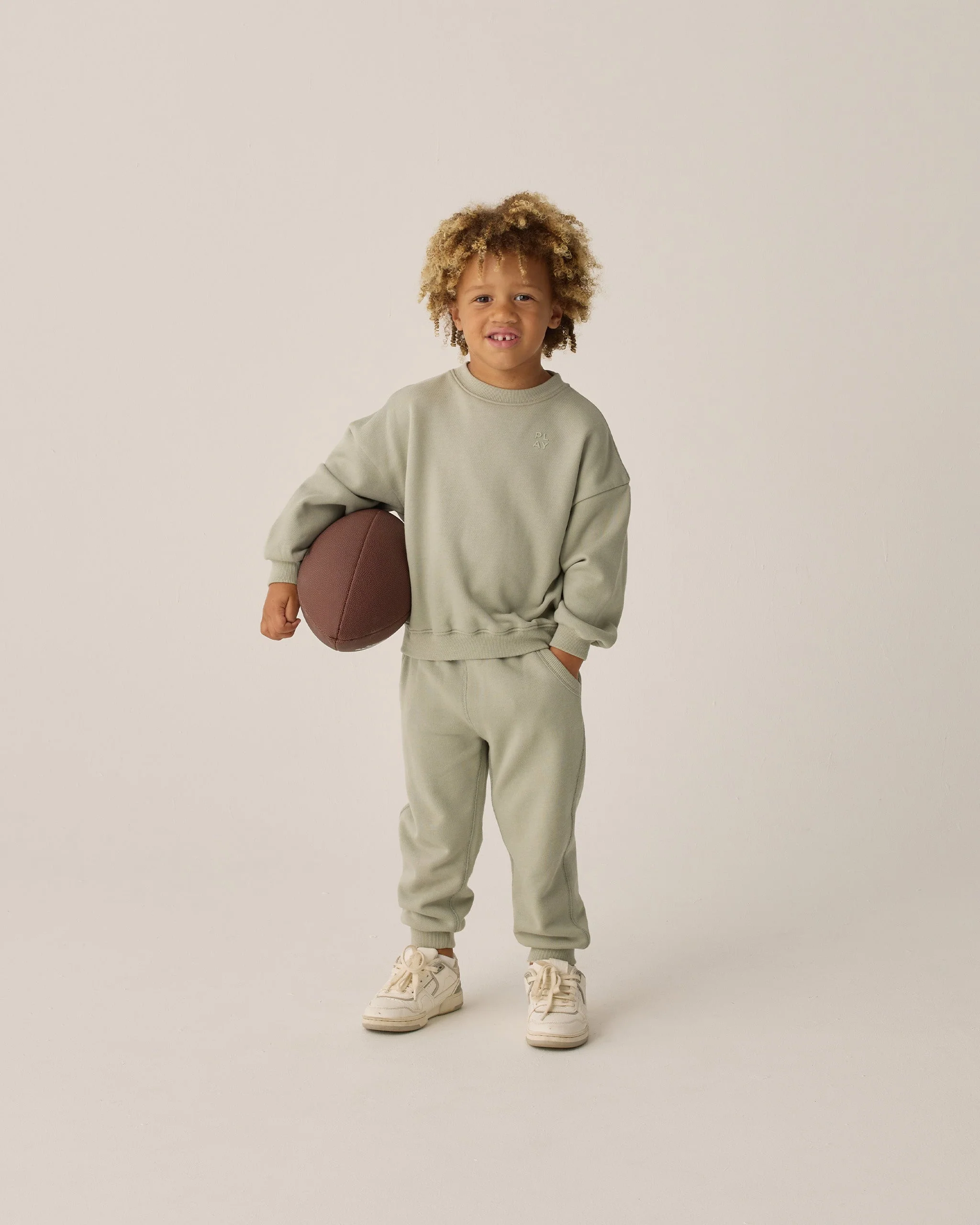 Relaxed Sweatshirt || Sage - Image 3